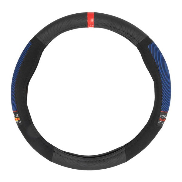 Poťah na volant RED BULL čierno-červeno-modrý_37 - 39cm