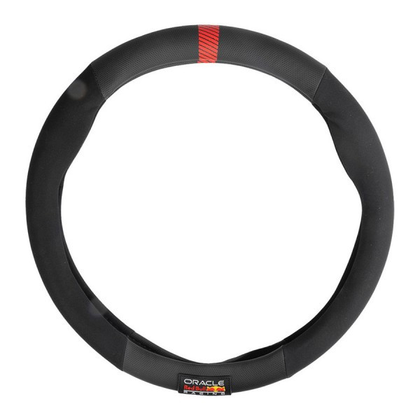 Poťah na volant RED BULL čierno-červený_37 - 39cm