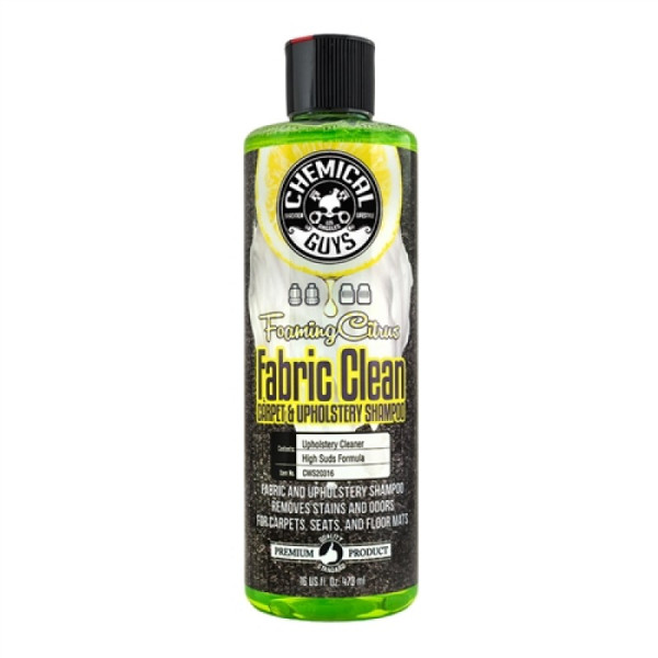 Čistič čalúnenia - CHEMICAL GUYS Foaming Citrus Fabric Clean 473ml