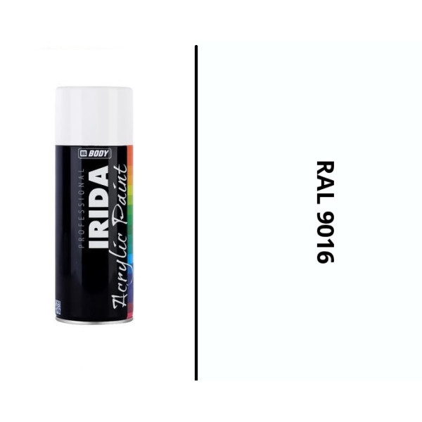 Farba - Biela matná RAL 9016 - IRIDA (400ml)
