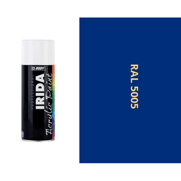 Farba - Modrá signálna RAL 5005 - IRIDA (400ml)