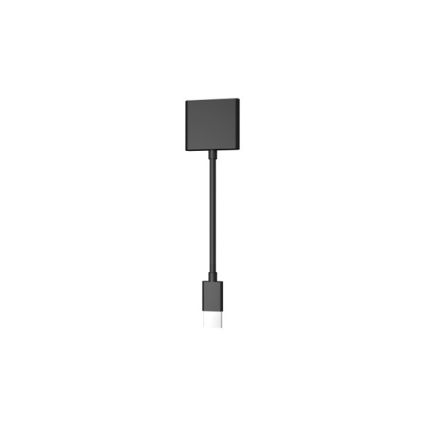 Kábel - USB-C - USB-C/Jack 3,5mm konektor_2,1A_ČIERNY - STURDO