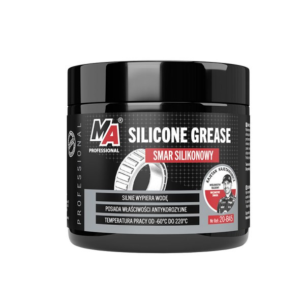 Mazanie - Silikón vysokoteplotný_500g - MA PROFESSIONAL