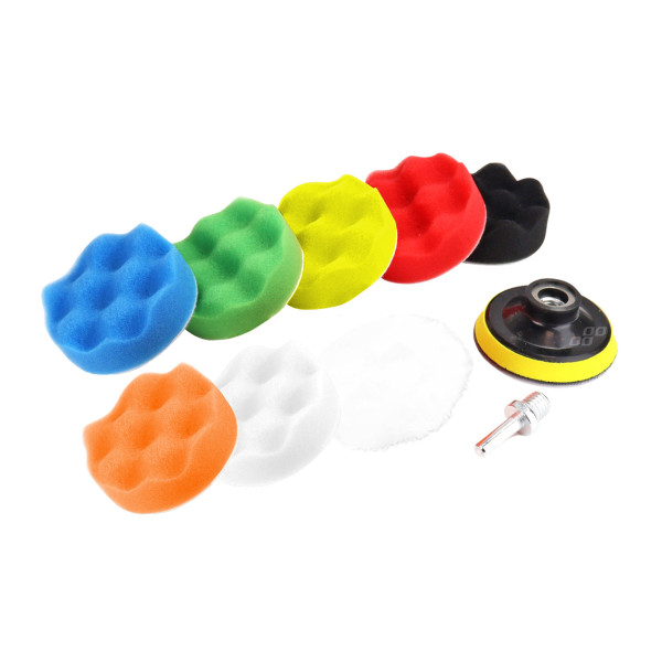 Sada na čistenie do vŕtačky - unášací tanier_75mm + Adaptér M10 (10ks)