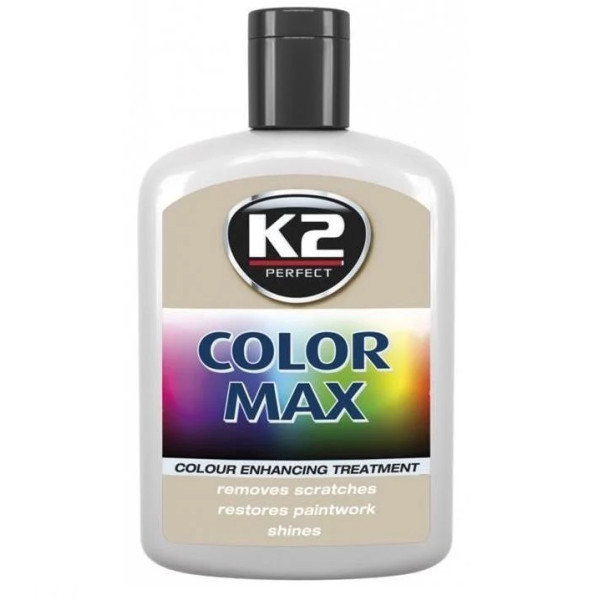 Leštenka K2 COLOR MAX SILVER/STRIEBORNÁ 200ml