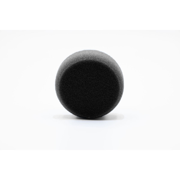 Autoleštička - Leštiaci kotúč_80x25mm_Suchý zips_Jemný_Čierny - ETALON