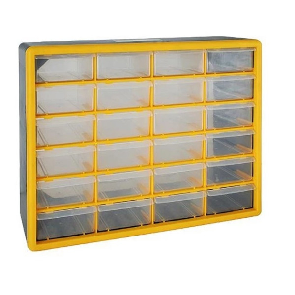 Organizér plastový - 500x390x160mm_24 sekcií_do 28kg - SBx3045-C