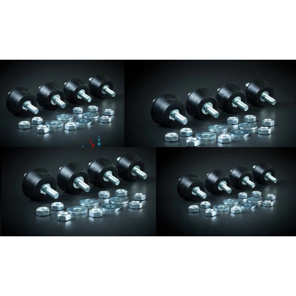 KLIMATIZÁCIA - Silentblok RODIGAS_Antivibračný_19x40mm (4xBalenie)