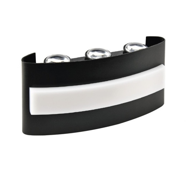 Svietidlo nástenné záhradné LED_14W_973lm_IP65_230V_22x95mm_ČIERNE - NEUTRON HOROZ