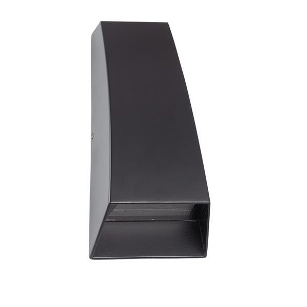 Svietidlo nástenné záhradné LED_3,5W_35lm_IP44_230V_84x170mm_ČIERNE - SELVÍ HOROZ