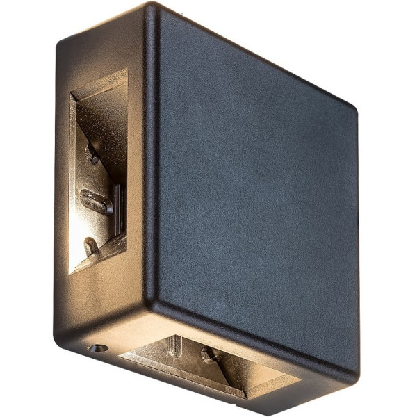 Svietidlo Nástenné LED 6W/190lm_3000K_IP54_120x120x50mm_230VAC - RABALUX LIPPA