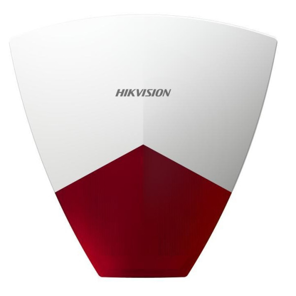 Alarm AX PRO- Siréna vonkajšia s červeným blikačom 110 dB_IP55 - DS-PS102XRED