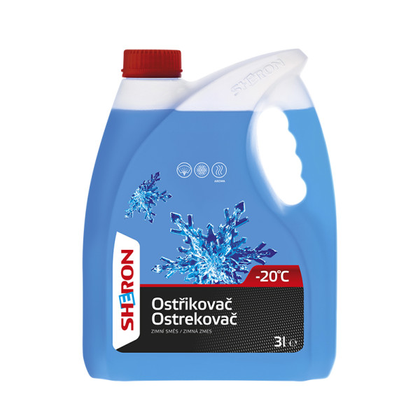 Voda do ostrekovačov do - 20°C_3L - SHERON Ostrekovač