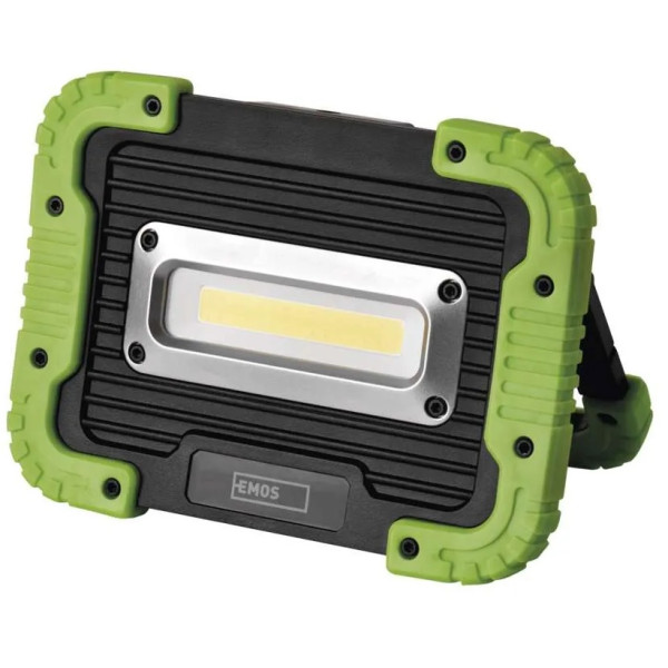 Svietidlo reflektor LED COB_600lm_IP43_172x126x45mm_černy_3000mAh - EMOS