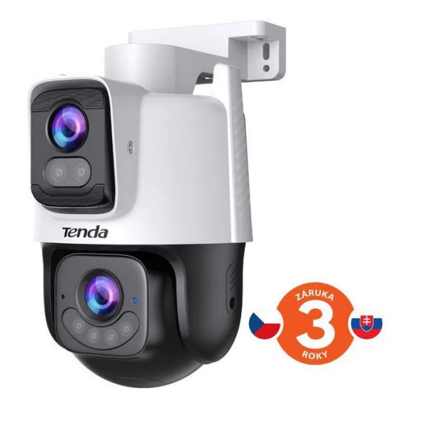 CCTV Kamera IP WiFi_2+3MPx_360°_IR-30m_SD-512GB_H.265+_Mikrofón; Reproduktor_IP65 - TENDA RH9-WCA Dual Lens