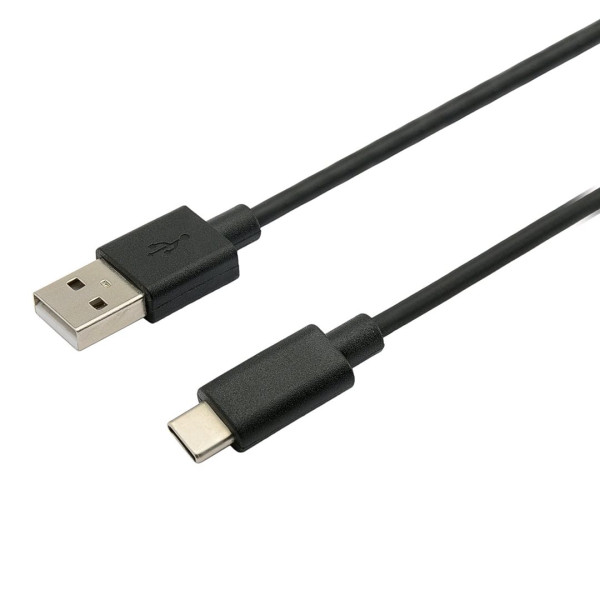Kábel - USB konektor / Micro USB-C konektor_1 m_Čierna - C-Tech