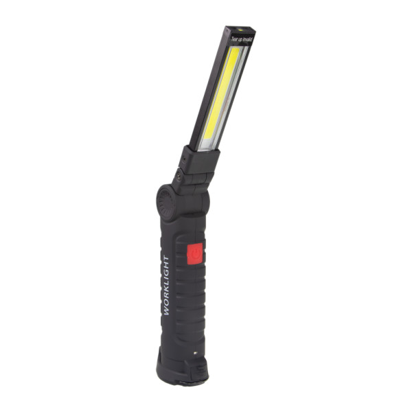 Svietidlo montážne LED_Nabíjacie_5+1W_50°_4-6hod.USB micro_145x48mm_1800mAh/3,7V