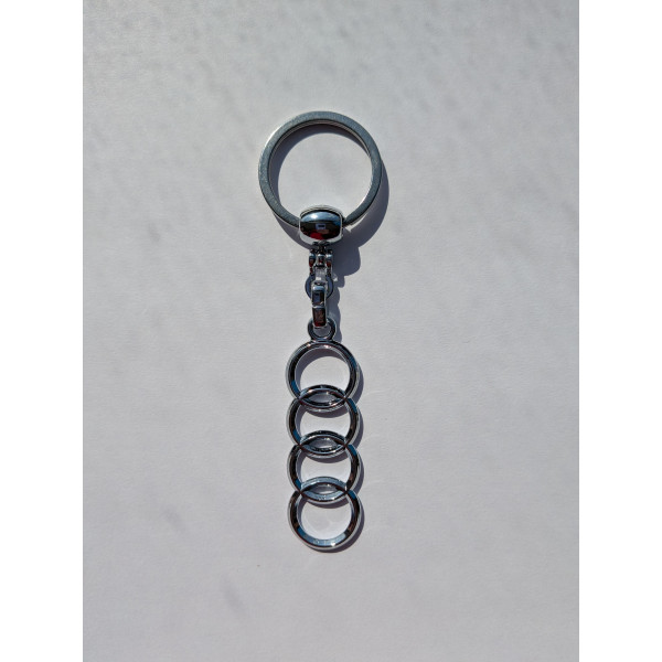 Prívesok na kľúče - AUDI - kovový