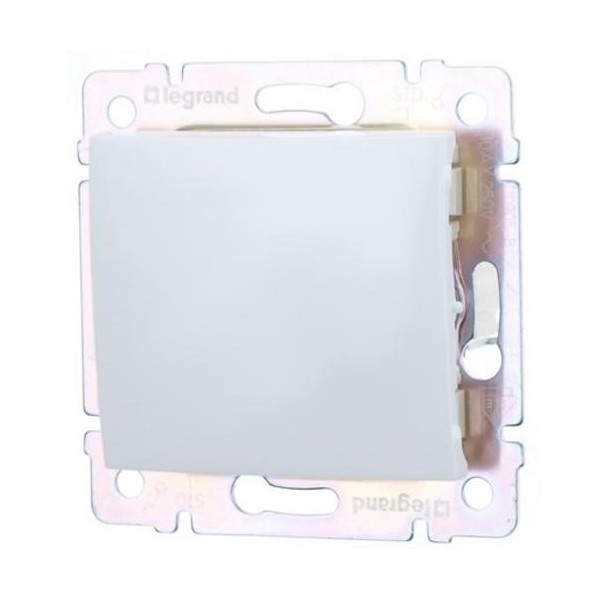 LEGRAND VALENA - Prepínač č.6_Striedavý_BIELY_bez rámika_10A_IP20 - 774406 (STD 6)