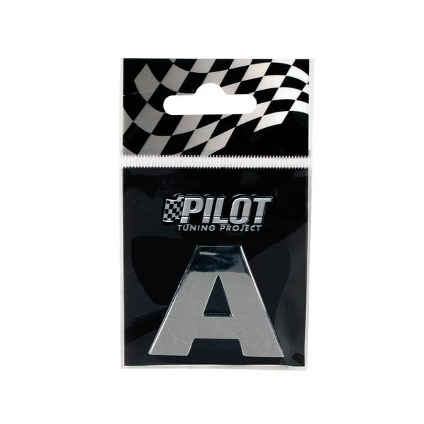 Nálepka - Abeceda PILOT rovná (A) 35,3x30x4mm – 07861