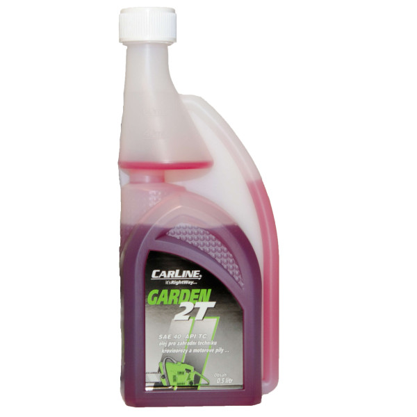 Olej motorový 2T - CARLINE Garden 2T_S dávkovačom - 500ml