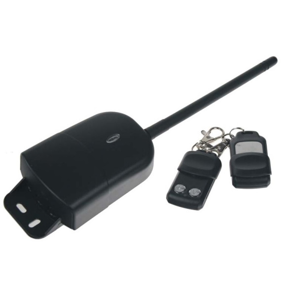 OVLÁDANIE RF_UNI_9-24V AC/DC 2-kanálové_433,92MHz_RJ + 2x ovládač_IMPULZ/PREPNUTIE/PODRŽANIE