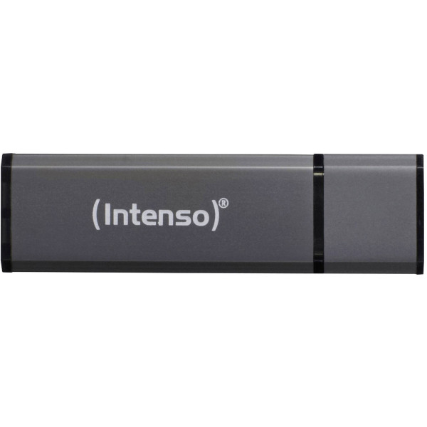 Pamäťový USB kľúč 64GB_USB 2.0 - INTENSO Alu Line anthracite