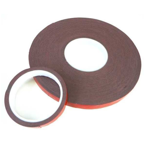 Páska obojstranná - 15 mm x 2 m x 0,08mm - akrylová pre AL profily