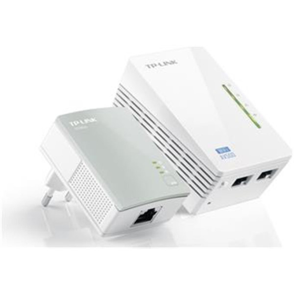 Powerline LAN po 230V AC, 300Mbps, 1xLAN / 1xWIFI+2xLAN - TP-Link TL-WPA4220KIT