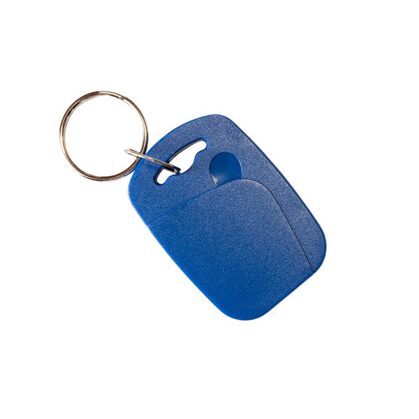 Prístupový identifikátor RFID kľúčenka 13,56MHZ/125kHZ_Mifare_EM4100 - ENTRY (modrá)