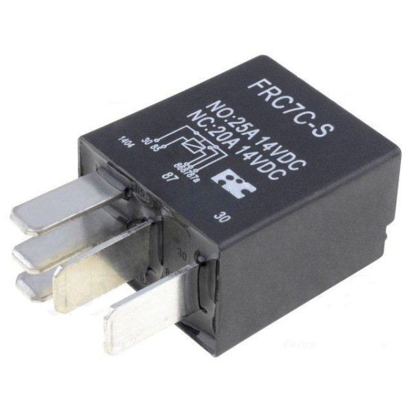 Relé 12V DC_25A_5 kontaktov - FRC7C-S-DC12V