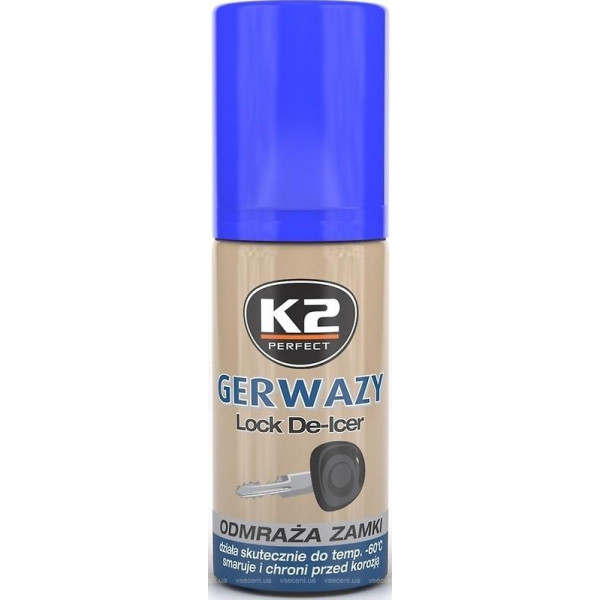 Rozmrazovač zámkov - 50ml -K2 GERWAZY
