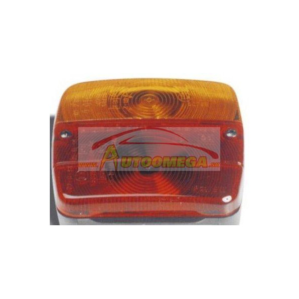 Svetlo - na prívesný vozík - 3-funkčné - koncové