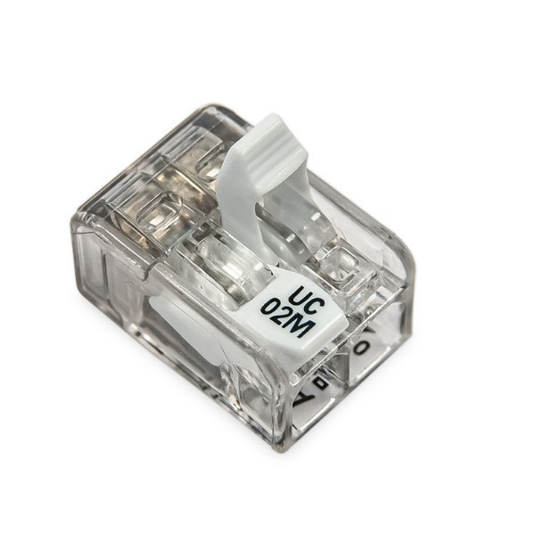 Svorka WAGO_Páková 2 x 0,2 -2,5mm2_450V_32A na CYKY aj CYSY káble - FIAN UC 02 (1ks)