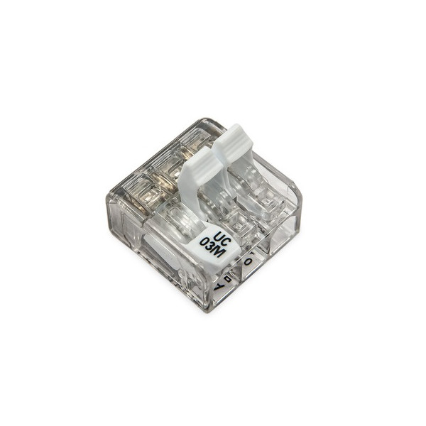 Svorka WAGO_Páková 3 x 0,2 -2,5mm2_450V_32A na CYKY aj CYSY káble - FIAN UC 03 (1ks)