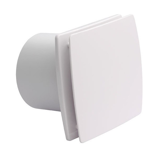 Ventilátor potrubný 100mm_230V_19W_38,5 dB_100m3/hod  s čelným panelom - KANLUX CYKLON EOL F100B