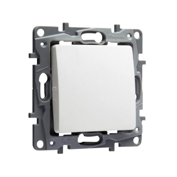 LEGRAND NILOÉ - Prepínač krížový č.7_BIELY_bez rámika_10A_IP20 - 764504