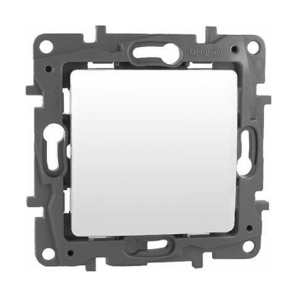 LEGRAND NILOÉ - Spínač č.6_Striedavý_BIELY_bez rámika_10A_IP20 - 764501 (STD 6)