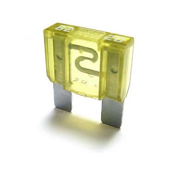 Autopoistka nožová KLASIK_20A_19 x 20mm_Žltá