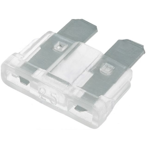 Autopoistka nožová KLASIK_25A_19 x 20mm_Biela