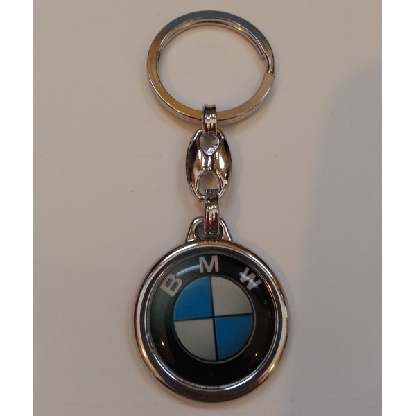 Prívesok na kľúče - BMW - kovový
