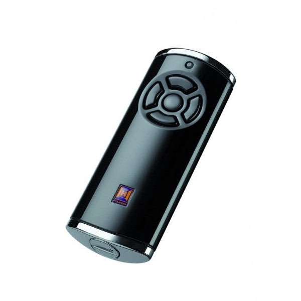 HORMANN - Ovládač 4-kanálový_5-tlačidlový, BiSecur_868MHz_ČIERNY lesklý povrch/CHRÓM - HS5 BS