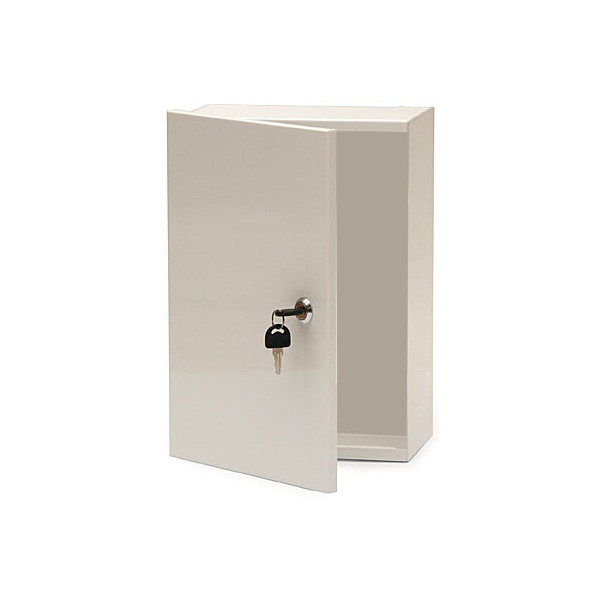 Skriňa kovová NADomietková uzamykateľná 200x300x120mm, plná zadná stena - TPR-2p