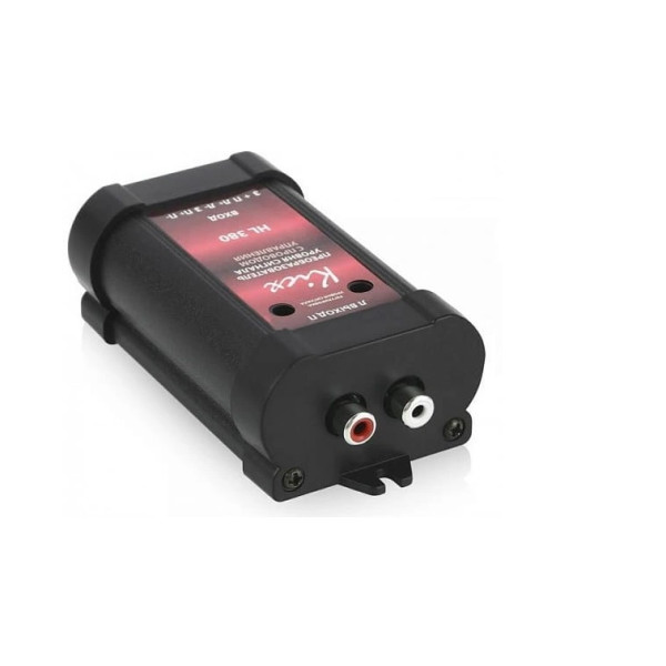 Prevodník signálu z reproduktorov na 2x RCA - KICX HL 380