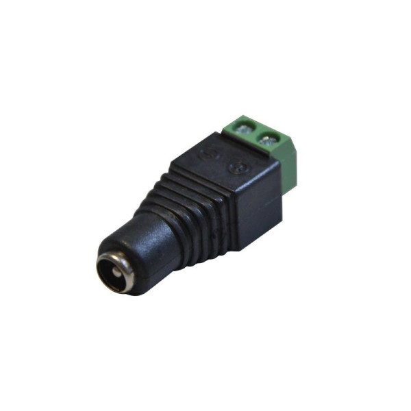 Zásuvka DC - 2,1/5,5mm - priama so skrutkami