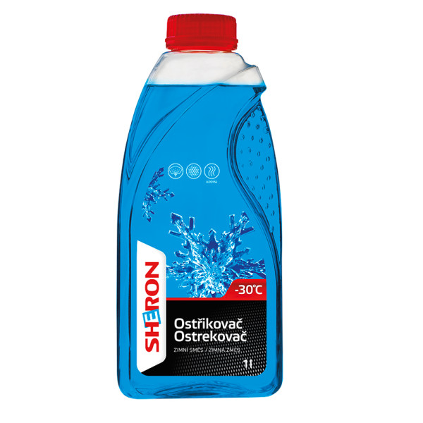 Voda do ostrekovačov do - 30°C_1L - SHERON Ostrekovač