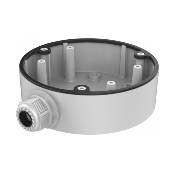 CCTV - Držiak kamery/Montážna podložka ø137×42mm_BIELA - DS-1280ZJ-DM21