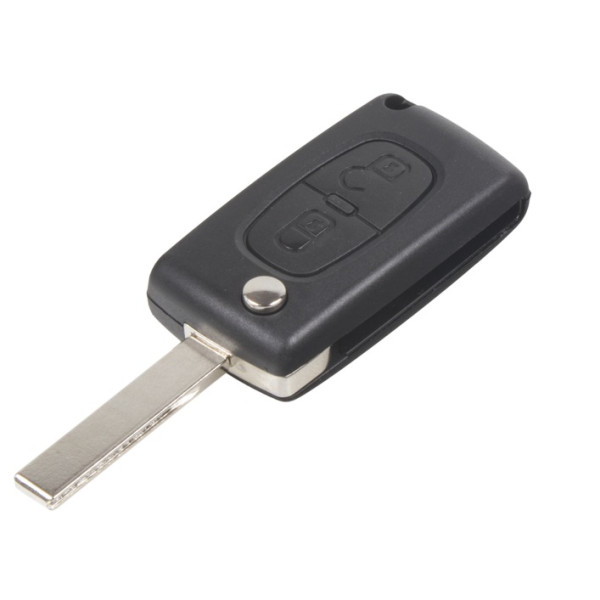 Obal kľúča - PEUGEOT 308, 407 (2-tlačidlový), planžeta HU83