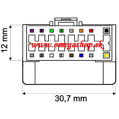 #10418 006233_PIONEER 16 pin_detail PINov_www