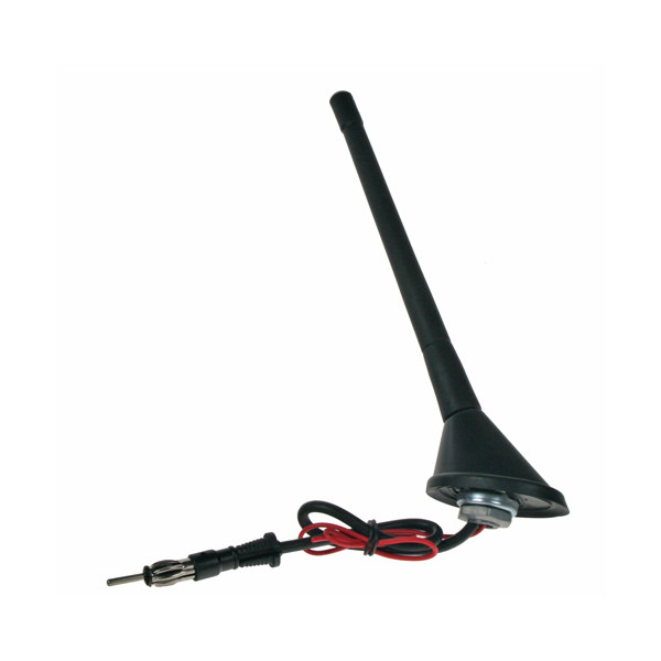 Autoanténa strešná aktívna - FLEX 60°AM-FM anténa Škoda, VW s DIN konektom 18cm